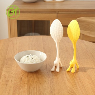 Handle vertical cooking tools nice design chinese rice spoon