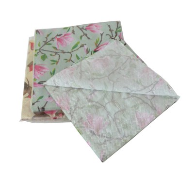 Eco friendly custom tissue paper disposable tissue paper logo facial tissue